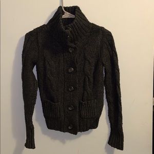 American eagle button up top